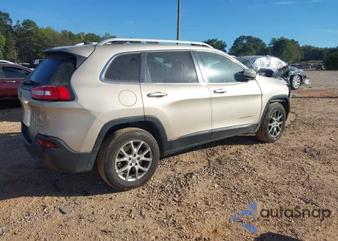 2015 Jeep Cherokee Latitude из США, поврежденный, VIN 1C4PJMCB0FW650372